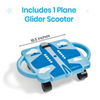 Hand2Mind Scooter Board, Airplane