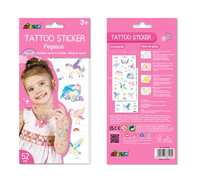 Avenir Tattoo Sticker, Pegasus