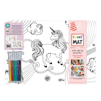 Funny Mat Value Pack, Mermaid + Unicorn