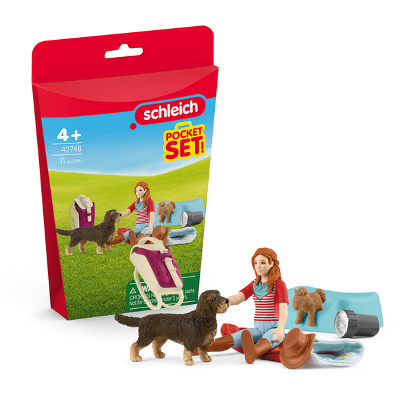 Schleich Pocket Set, Overnight Stay with Hanna