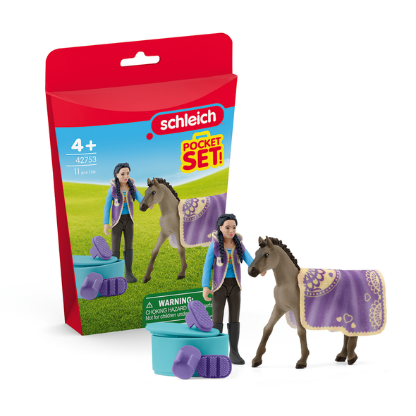 Schleich Pocket Set, Beauty Set with Kim