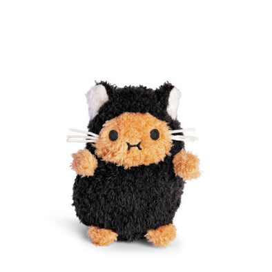 Noodoll Black Cat Ricespud Mini Sitting Plush