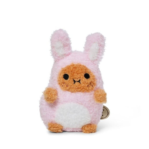 Noodoll Pink Bunny Ricespud Mini Sitting Plush