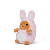 Noodoll Pink Bunny Ricespud Mini Sitting Plush