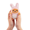 Noodoll Pink Bunny Ricespud Mini Sitting Plush