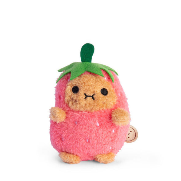 Noodoll Strawberry Ricespud Mini Sitting Plush