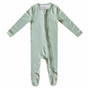 Copper Pearl Zip-Up Footie, Briar