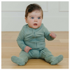 Copper Pearl Zip-Up Footie, Briar