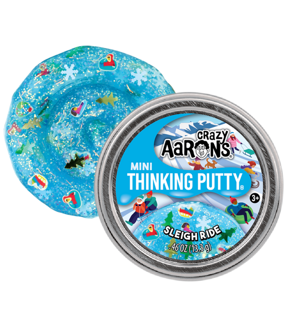 Crazy Aarons Thinking Putty Mini, Sleigh Ride
