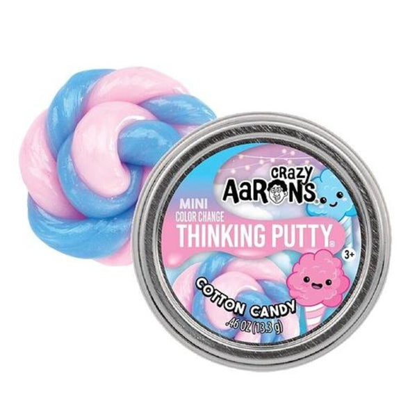Crazy Aarons Thinking Putty Mini, Cotton Candy
