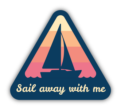 Sail Away Sticker