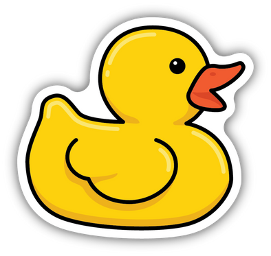 Rubber Duck Sticker