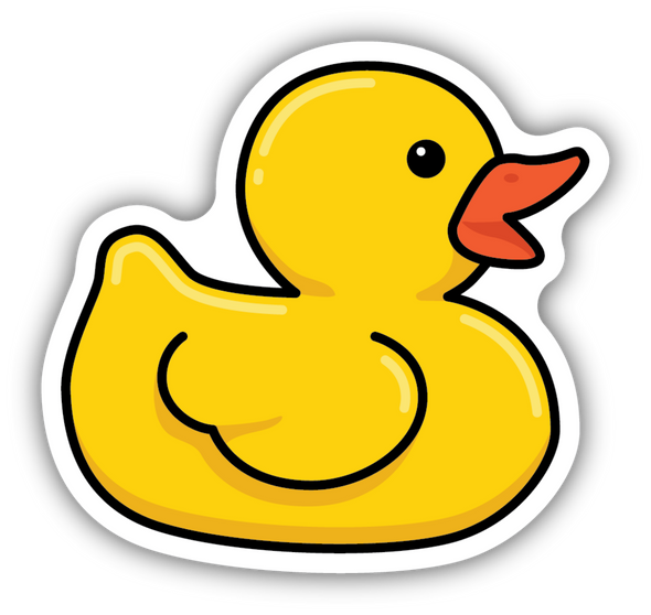 Rubber Duck Sticker