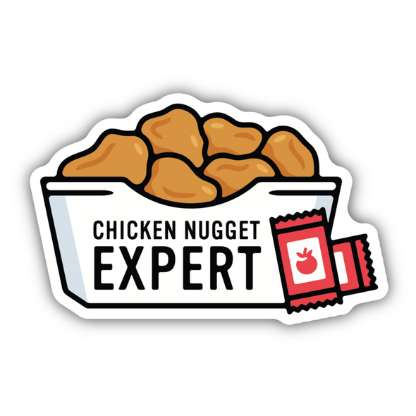 Chicken Nugget Expert Sticker