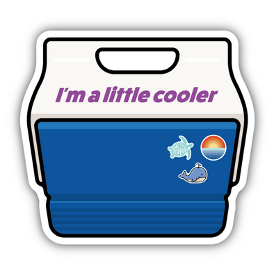 Retro Cooler Sticker