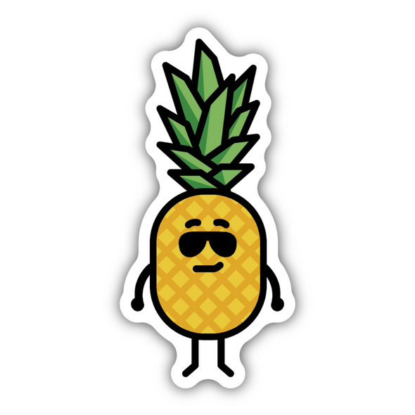Pineapple Sunglasses Sticker