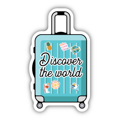 Discover The World Suitcase Sticker