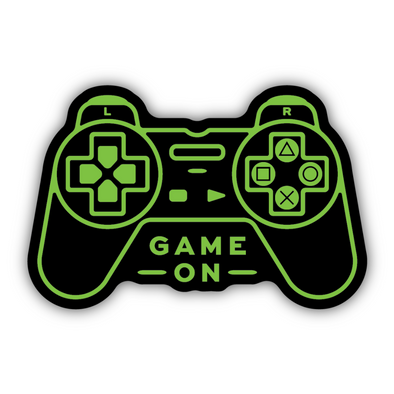 Game On Controller Sticker