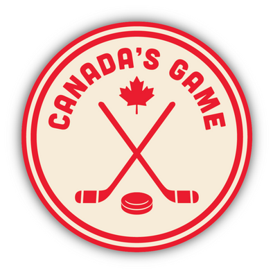 Canada's Game Hockey Sticker