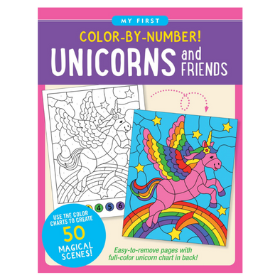Colour by Number, Unicorn and Friends