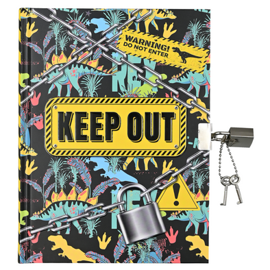 Locking Journal, Keep Out Dino