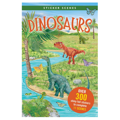 Sticker Scenes, Dinosaurs