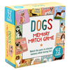Memory Match Game Dogs
