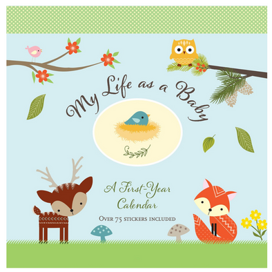 My Life as a Baby First Year Calendar, Woodland Friends