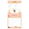 My Life as a Baby First Year Calendar, Woodland Friends