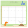 My Life as a Baby First Year Calendar, Dinosaurs