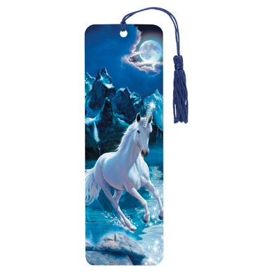3D Bookmark, Unicorn