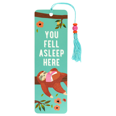 Beaded Bookmark, You Fell Asleep Here