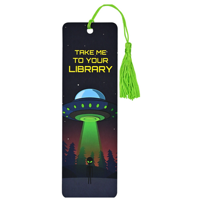 Youth Bookmark, Take Me to Your Library