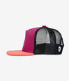 Headster Kids Roadtrip Trucker Hat, Fuchsia