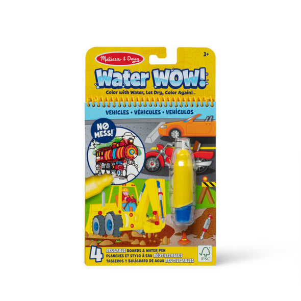 Melissa and Doug Water Wow, Vehicles