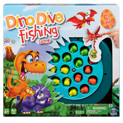 Dino Dive Fishing Game