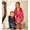 Hatley Polar Bear Silhouette Fuzzy Fleece Robe