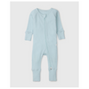 Loulou Lollipop Waffle Knit Sleeper,Seaglass