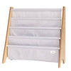 3 Sprout Recycled Fabric Kids Book Rack, Light Gray (LOCAL PICKUP ONLY)