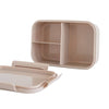 3 Sprouts Recycled Plastic Bento Box, BlueberryTaupe