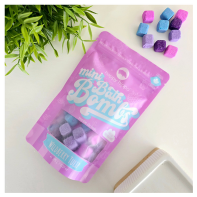 Happy Hippo Mini Bath Bombs, Wildberry Tulip