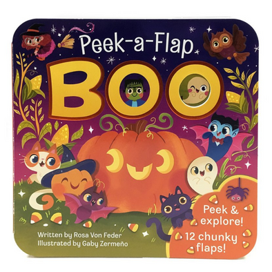 Boo Peek a Flap Book