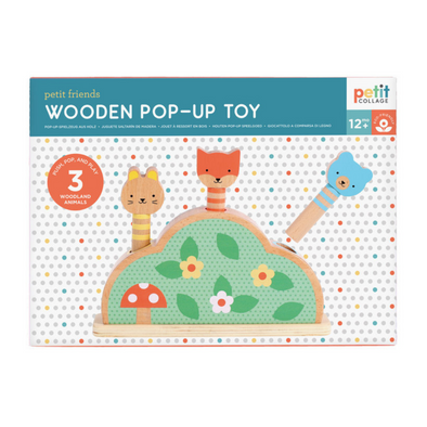 Petit Collage Wooden Pop Up Toy