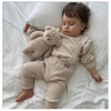 Moonie Organic Sensory Little Teddy, Cappuccino