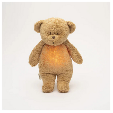 Moonie Organic Humming Bear, Cappuccino
