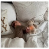 Moonie Organic Humming Bear, Cappuccino