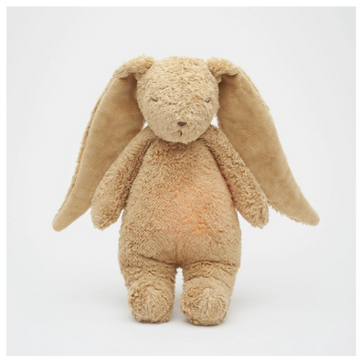 Moonie Organic Humming Bunny, Cappuccino