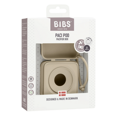 Bibs Pacifier Box, Vanilla