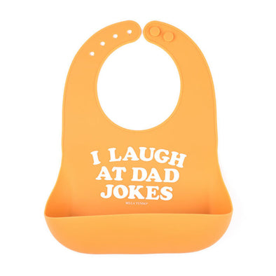 Bella Tunno Wonder Bib, I Laugh at Dad Jokes
