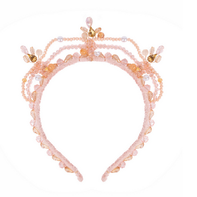 Great Pretenders Blushing Crystals Beaded Tiara